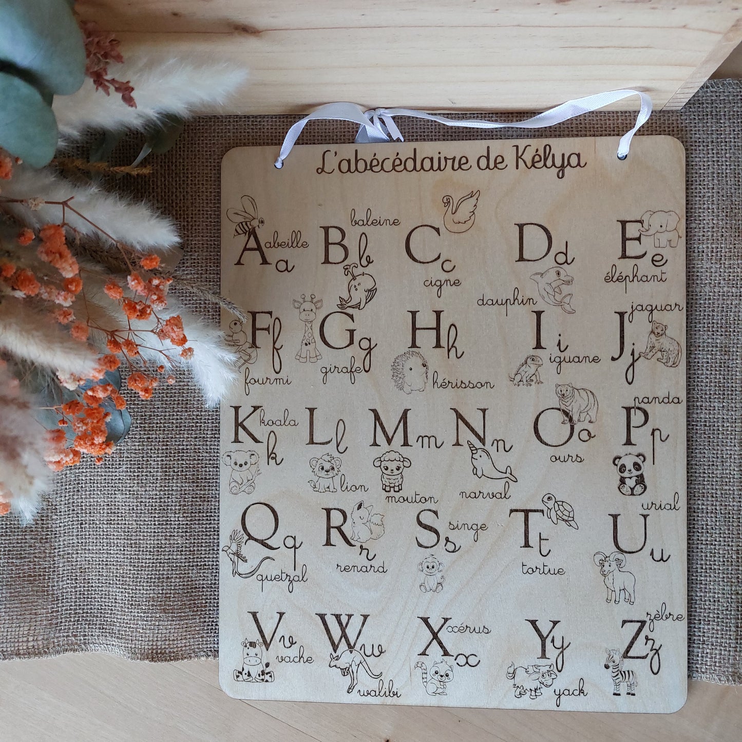 Abécédaire personnalisé